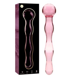NEBULA BY IBIZA Modell 13 Glasdildo 18 cm Ø 3,5 cm Rosa