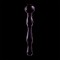 NEBULA BY IBIZA Modell 13 Glasdildo 18 cm Ø 3,5 cm Rosa