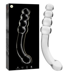 NEBULA BY IBIZA Modell 14 Glasdildo 18.5 cm Ø 3 cm Klar