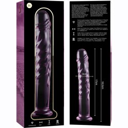 NEBULA BY IBIZA Modell 16 Glasdildo 18.5 cm Ø 3 cm Rosa