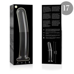 NEBULA BY IBIZA Modell 17 Glasdildo 18.5 cm Ø 3 cm Klar