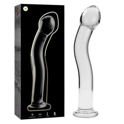 NEBULA BY IBIZA Modell 18 Glasdildo 18 cm Ø 3.5 cm Klar