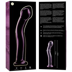 NEBULA BY IBIZA Modell 18 Glasdildo 18 cm Ø 3.5 cm Rosa