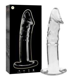 NEBULA BY IBIZA Modell 19 Glasdildo 18.5 cm Ø 4 cm Klar