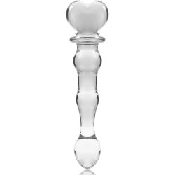 NEBULA BY IBIZA Modell 21 Glasdildo 21.5 cm Ø 3.5 cm Klar