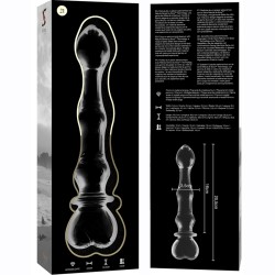 NEBULA BY IBIZA Modell 21 Glasdildo 21.5 cm Ø 3.5 cm Klar