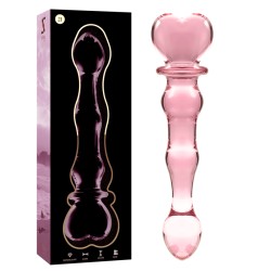 NEBULA BY IBIZA Modell 21 Glasdildo 21.5 cm Ø 3.5 cm Rosa