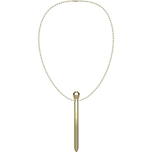 IBIZA Clit Pocket Stimulator mit Halskette Gold