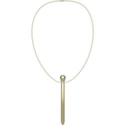 IBIZA Clit Pocket Stimulator mit Halskette Gold