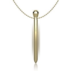 IBIZA Clit Pocket Stimulator mit Halskette Gold