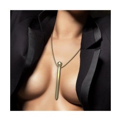 IBIZA Clit Pocket Stimulator mit Halskette Gold