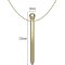 IBIZA Clit Pocket Stimulator mit Halskette Gold