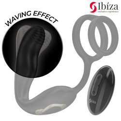 IBIZA Wiggle Prostata-Massager mit Cockring &...