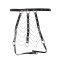 SUBBLIME Brust-Harness aus Leder mit Kettendetails Schwarz/ Silber OS