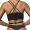 SUBBLIME Brust-Harness aus Leder mit Kettendetails Schwarz/ Silber OS