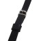 SUBBLIME Oberkörper-Harness aus Leder Schwarz/ Silber OS