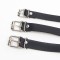 SUBBLIME Korsage-Harness aus Leder Schwarz/ Silber OS