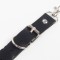 SUBBLIME Taillengürtel & Oberschenkel-Harness aus Leder Schwarz/ Silber OS