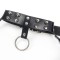 SUBBLIME BH-Harness aus Leder mit Kettendetails & Nieten-Halsband Schwarz/ Silber OS