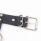 SUBBLIME BH-Harness aus Leder mit Kettendetails & Nieten-Halsband Schwarz/ Silber OS