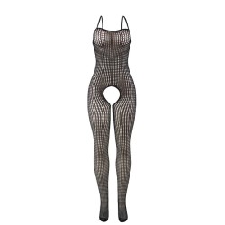SUBBLIME Bodystocking 951726 Crotchless Schwarz OS