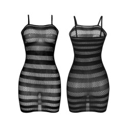SUBBLIME Netzkleid 951733 Schwarz OS
