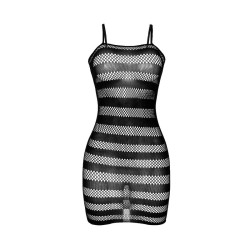 SUBBLIME Netzkleid 951733 Schwarz OS