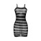 SUBBLIME Netzkleid 951733 Schwarz OS