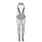 SUBBLIME Bodystocking 951801 Crotchless Schwarz OS