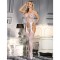 SUBBLIME Bodystocking 951894 Crotchless Weiss OS