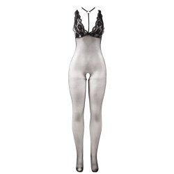 SUBBLIME Bodystocking 951993 Crotchless Schwarz OS