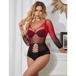 SUBBLIME Netzbody 952259 Schwarz/ Rot OS