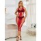 SUBBLIME Langes Netzkleid 952327 Rot OS
