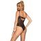 SUBBLIME Spitzenbody 955618 mit Push-up-Effekt Schwarz S/M