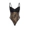 SUBBLIME Spitzenbody 955618 mit Push-up-Effekt Schwarz S/M
