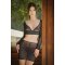 MAISON CATANZARO Caramba Black Mesh Top