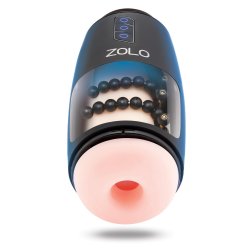 ZOLO Upstroke Masturbator mit Perlen & Stossfunktion
