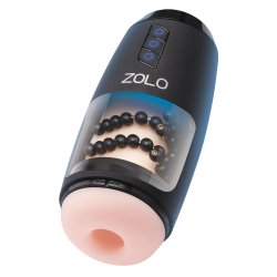 ZOLO Upstroke Masturbator mit Perlen & Stossfunktion