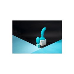 B-VIBE Remote Control Rimming P-Spot Plug mit Fernbedienung Blau