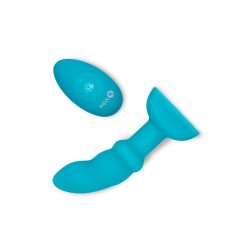 B-VIBE Remote Control Rimming P-Spot Plug mit Fernbedienung Blau
