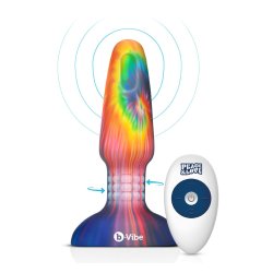 B-VIBE Peace & Love Tie Dye Rimming Plug mit...