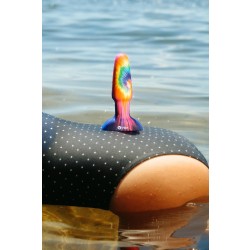B-VIBE Peace & Love Tie Dye Rimming Plug mit Fernbedienung