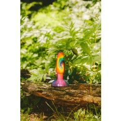 B-VIBE Peace & Love Tie Dye Rimming Plug mit Fernbedienung