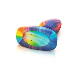 B-VIBE Peace & Love Tie Dye Rimming Plug mit Fernbedienung