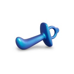 B-VIBE Thump Prostata Plug aus Silikon Blau