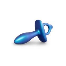 B-VIBE Slide Anal-Plug aus Silikon Blau