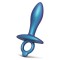 B-VIBE Slide Anal-Plug aus Silikon Blau