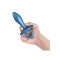 B-VIBE Slide Anal-Plug aus Silikon Blau