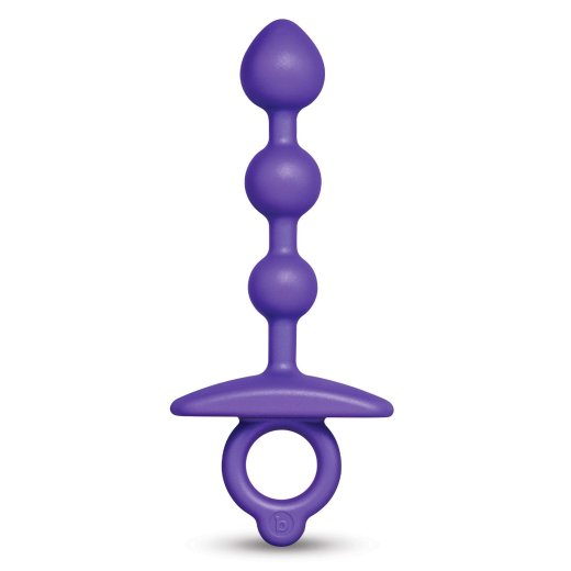 B-VIBE Zip Anal Beads Violett