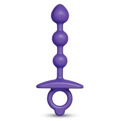 B-VIBE Zip Anal Beads Violett